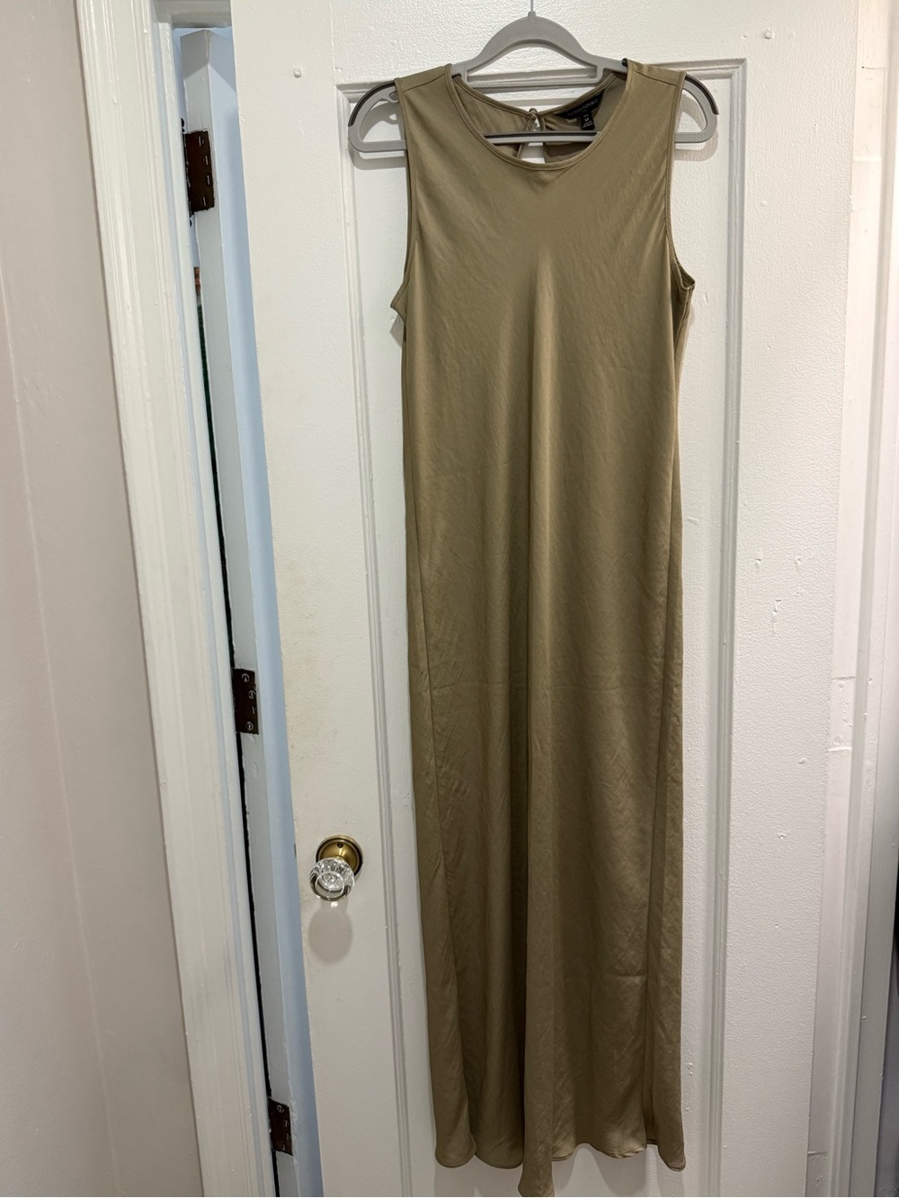 Banana Republic Olive/Khaki Slip Dress